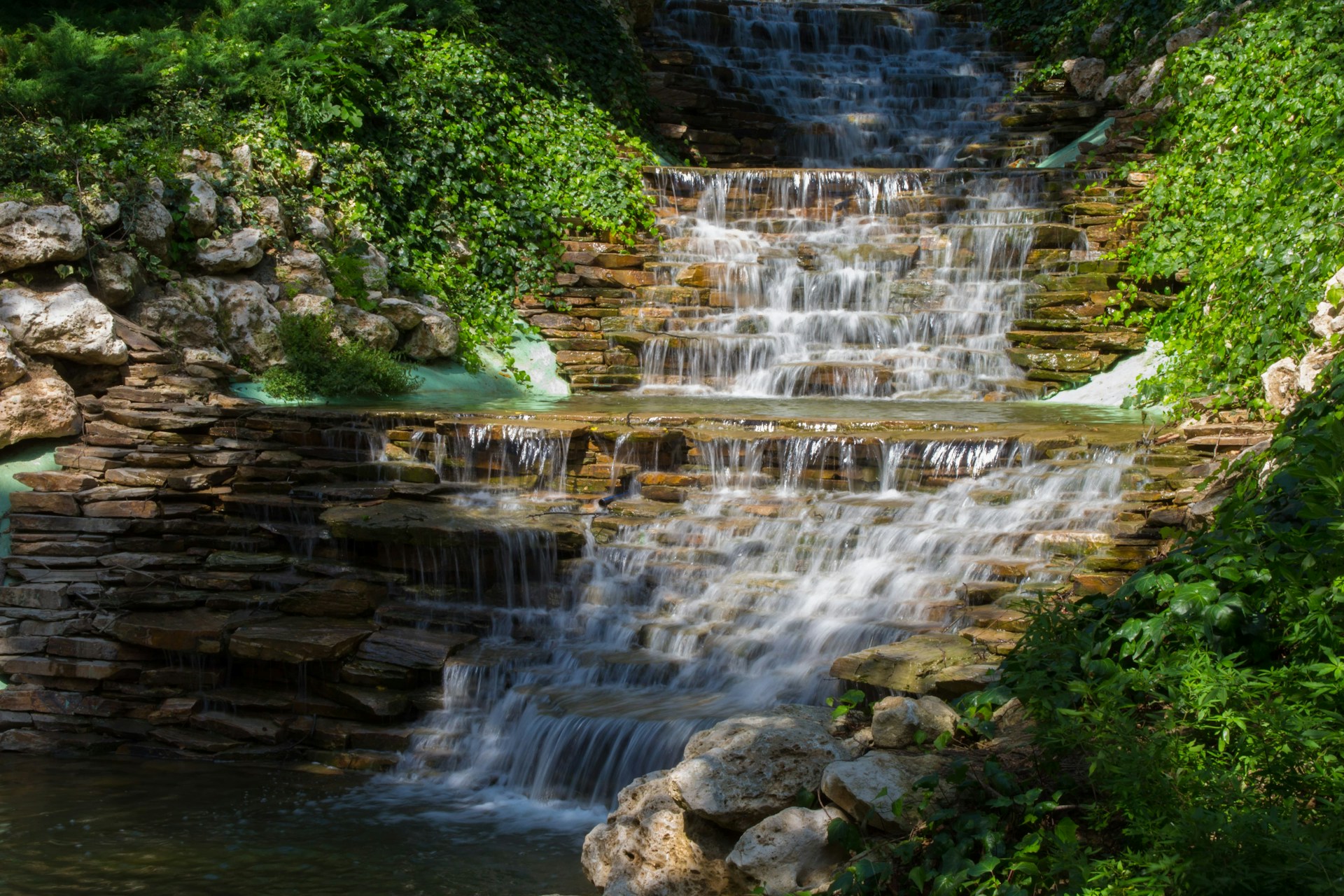 Les cascades du Parc de yıldız park