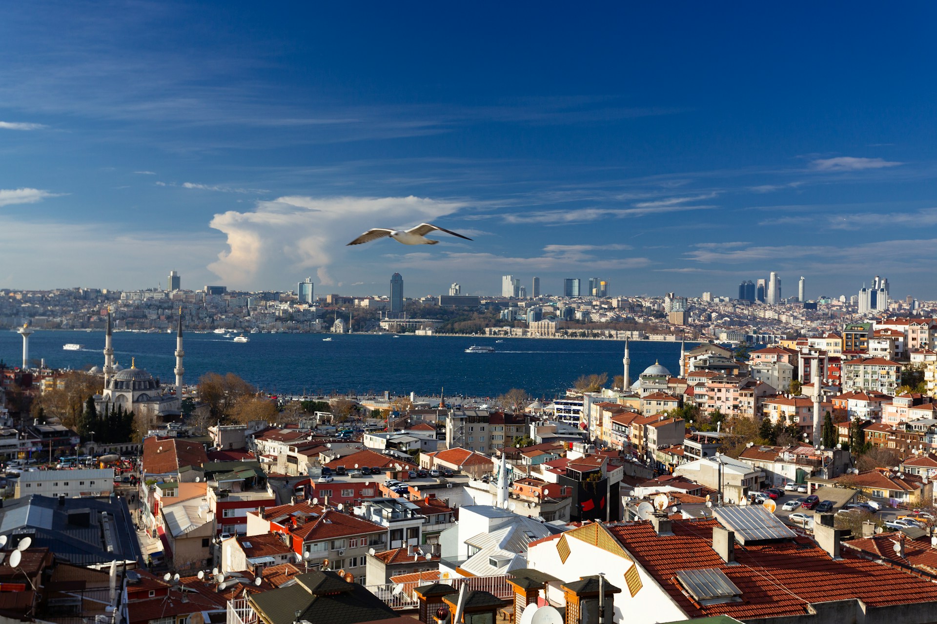 Uskudar vue de ciel Üsküdar vue de ciel