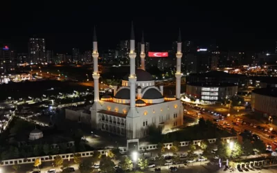 Basaksehir Central Mosque : Une Mosquée Majestueuse et Moderne au Cœur de Başakşehir