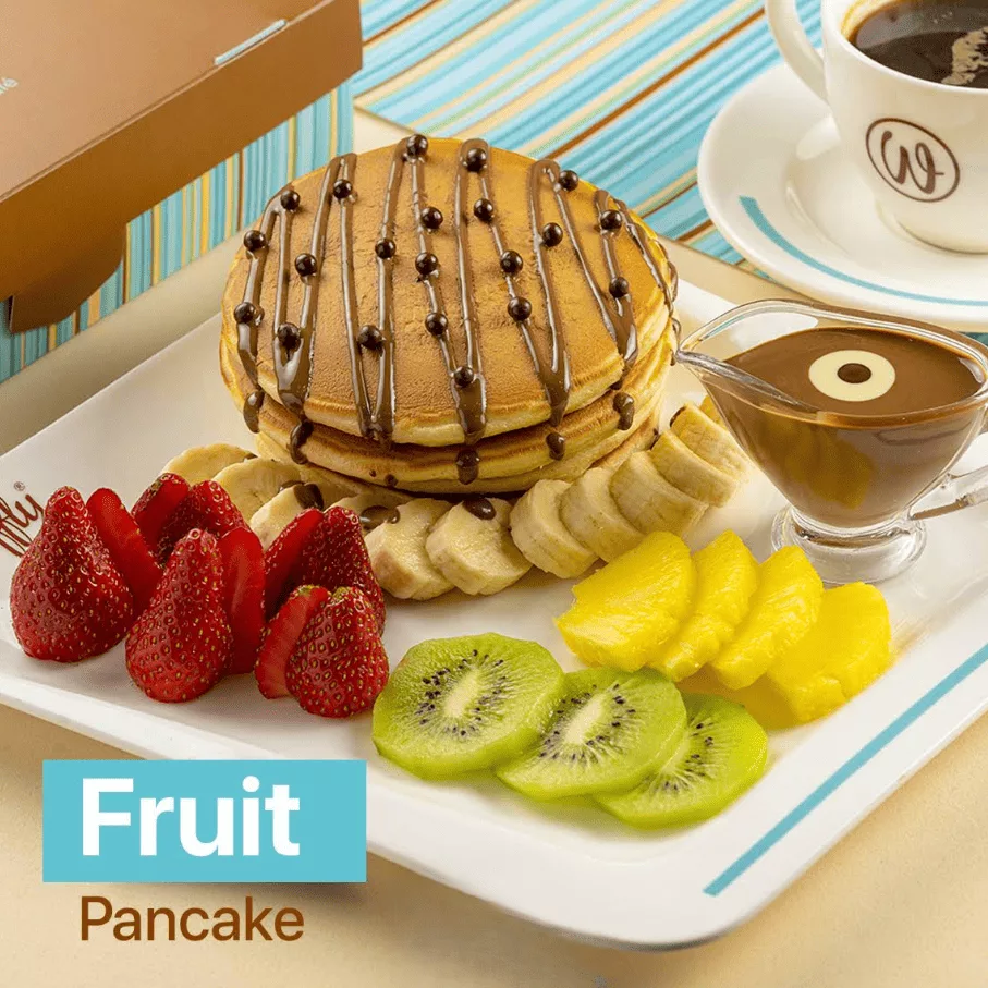Fruit Pancake Waffly Istanbul