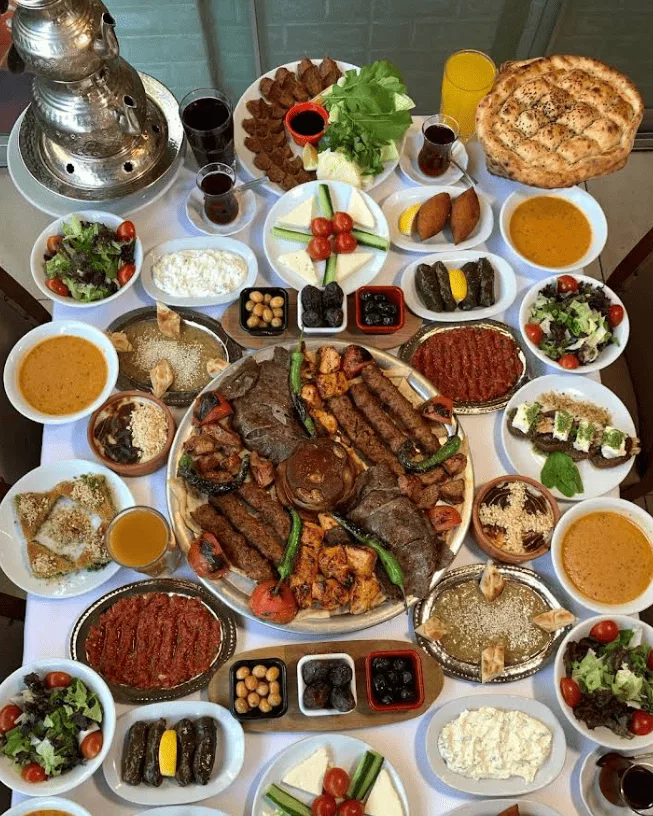 Hacıbaşar Kebap Katmer à Şişli Istanbul menu