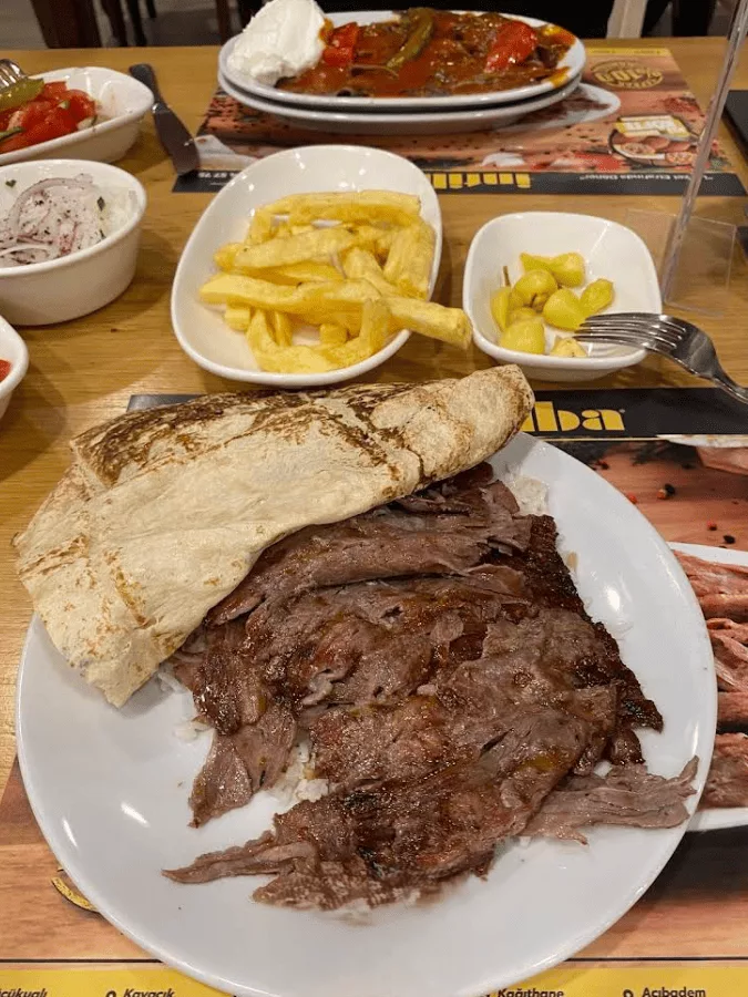 İNTİBA Döner Istanbul menu