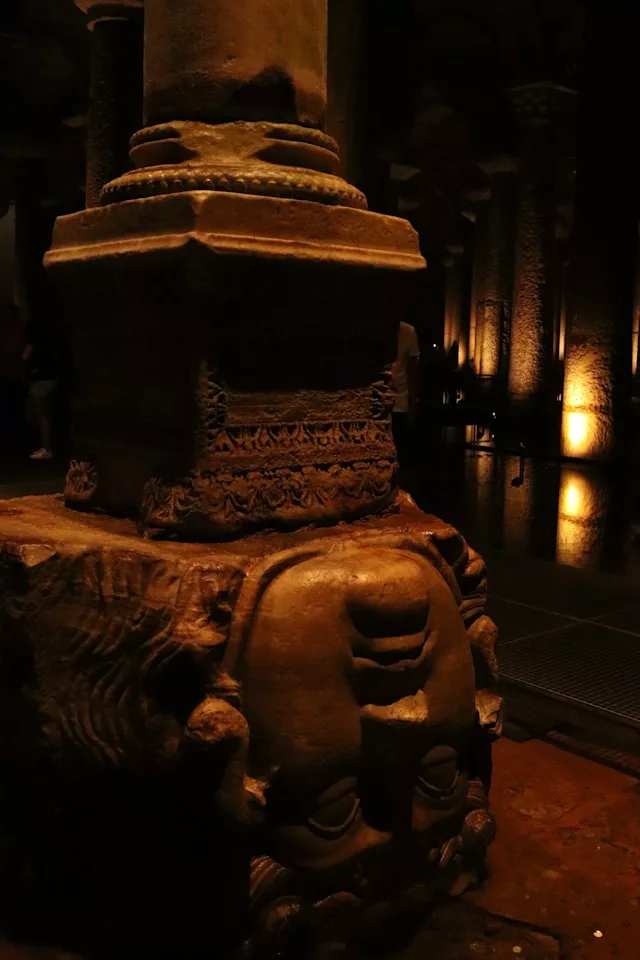 Méduse s Head la Citerne Basilique