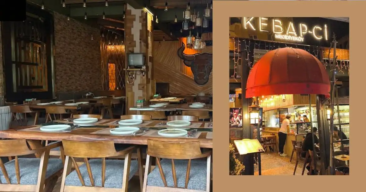 Kebap-ci Mecidiyeköy à Şişli/İstanbul, Turquie