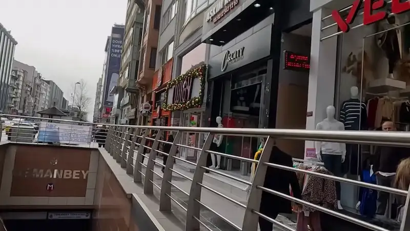 Osmanbey à Şişli Istanbul metro