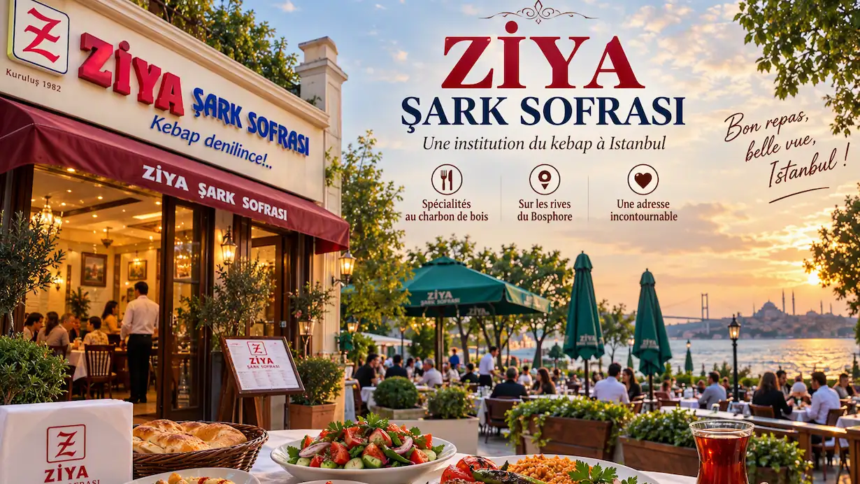 Ziya_Şark_Sofrası_à_Istanbul Ziya Şark Sofrası : restaurant emblématique de kebabs à Istanbul